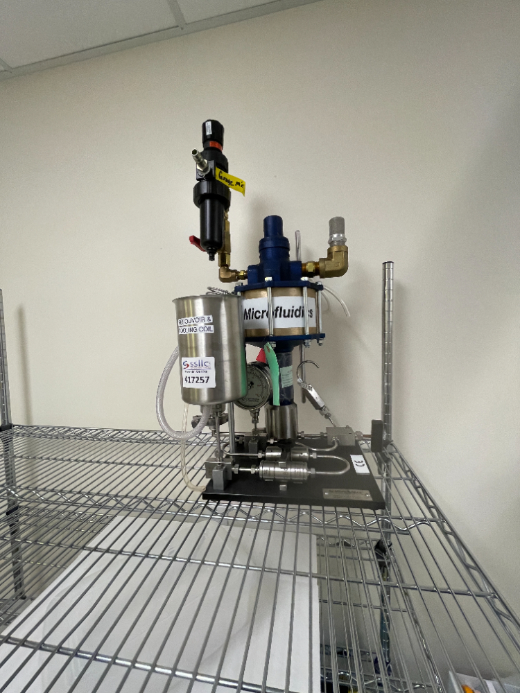 Image of Microfluidics High Pressure Processing System
